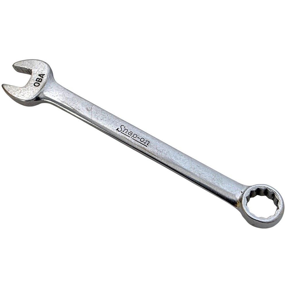 Snap-on WOEX80 0BA British Association 12-Point Combination Wrench USA‎ Vintage